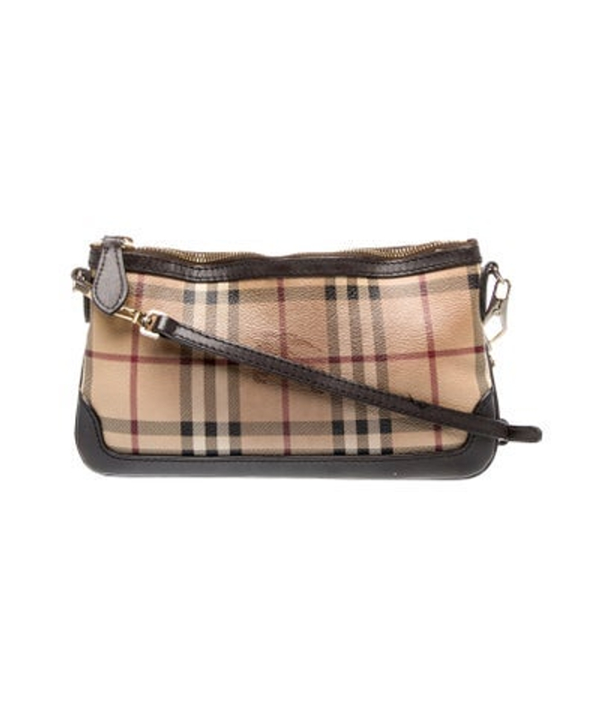 Burberry Haymarket Check Crossbody Bag