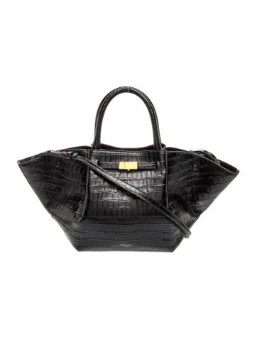 Embossed Leather New York Midi