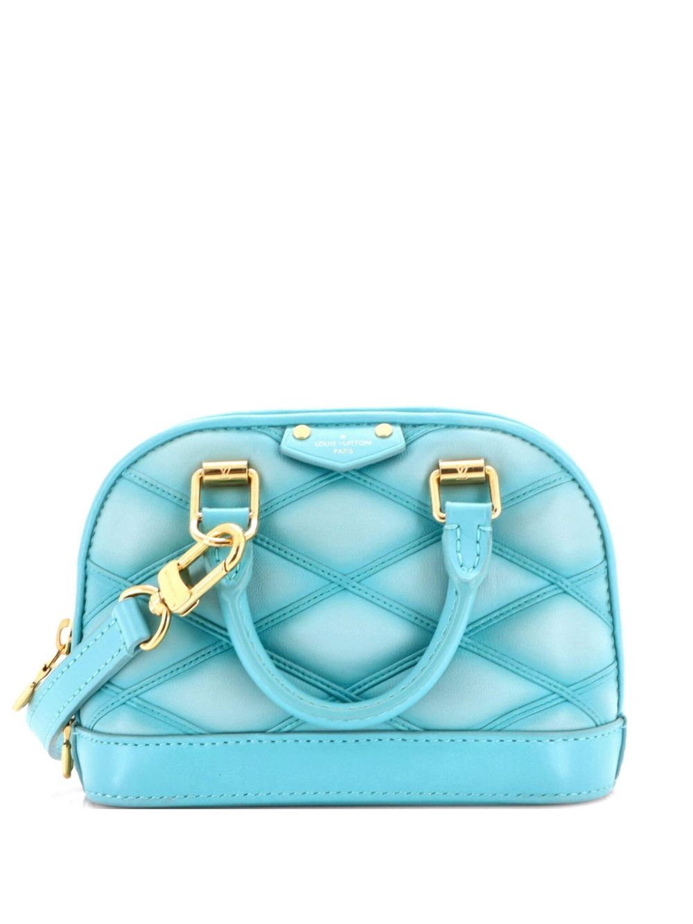 Alma Handbag Malletage Leather Nano shoulder bag