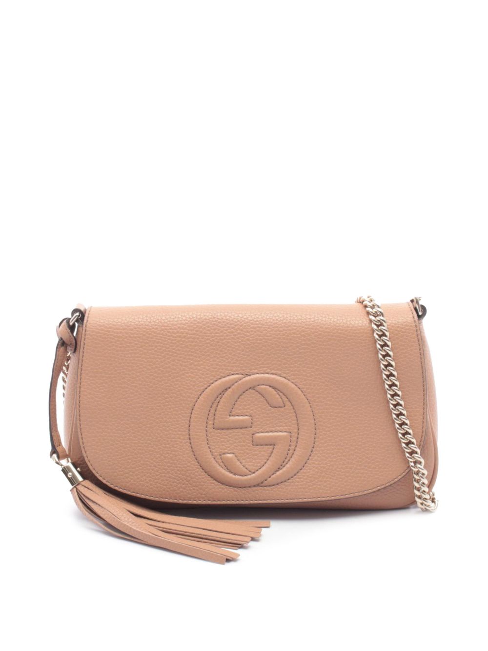 2016-2025 Medium Leather Soho Chain Flap crossbody bag
