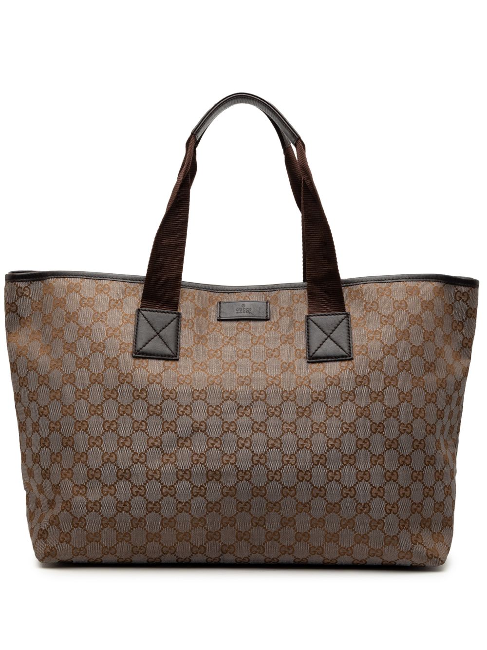 2000-2015 GG Metallic Canvas tote bag