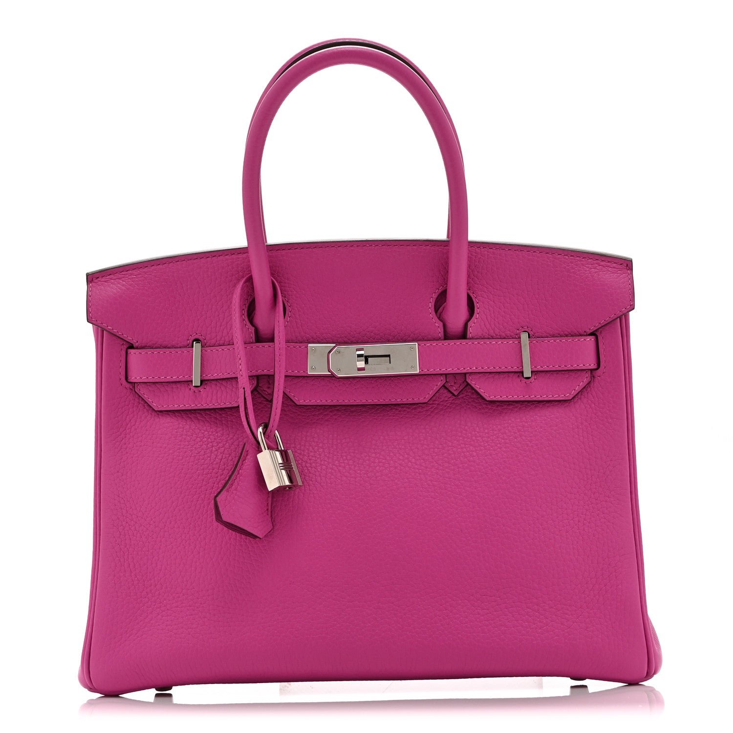 Hermes Taurillon Clemence Birkin 30 Magnolia