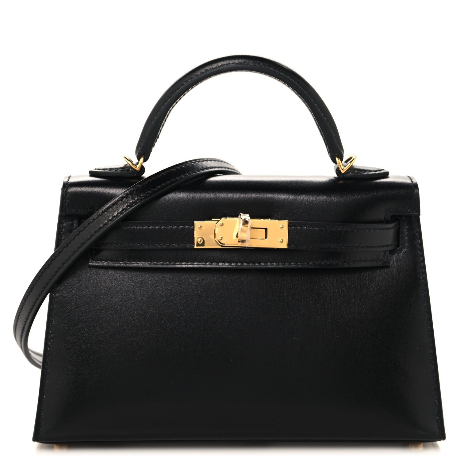 Hermes Box Mini Kelly Sellier 20 Black