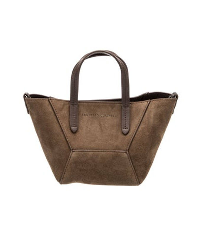 Brunello Cucinelli Cucinelli Suede Shoulder Bag