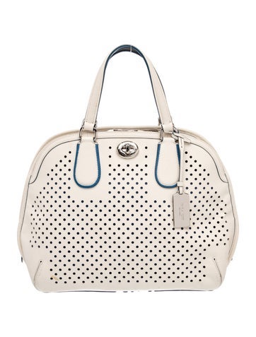 Leather Top Handle Bag