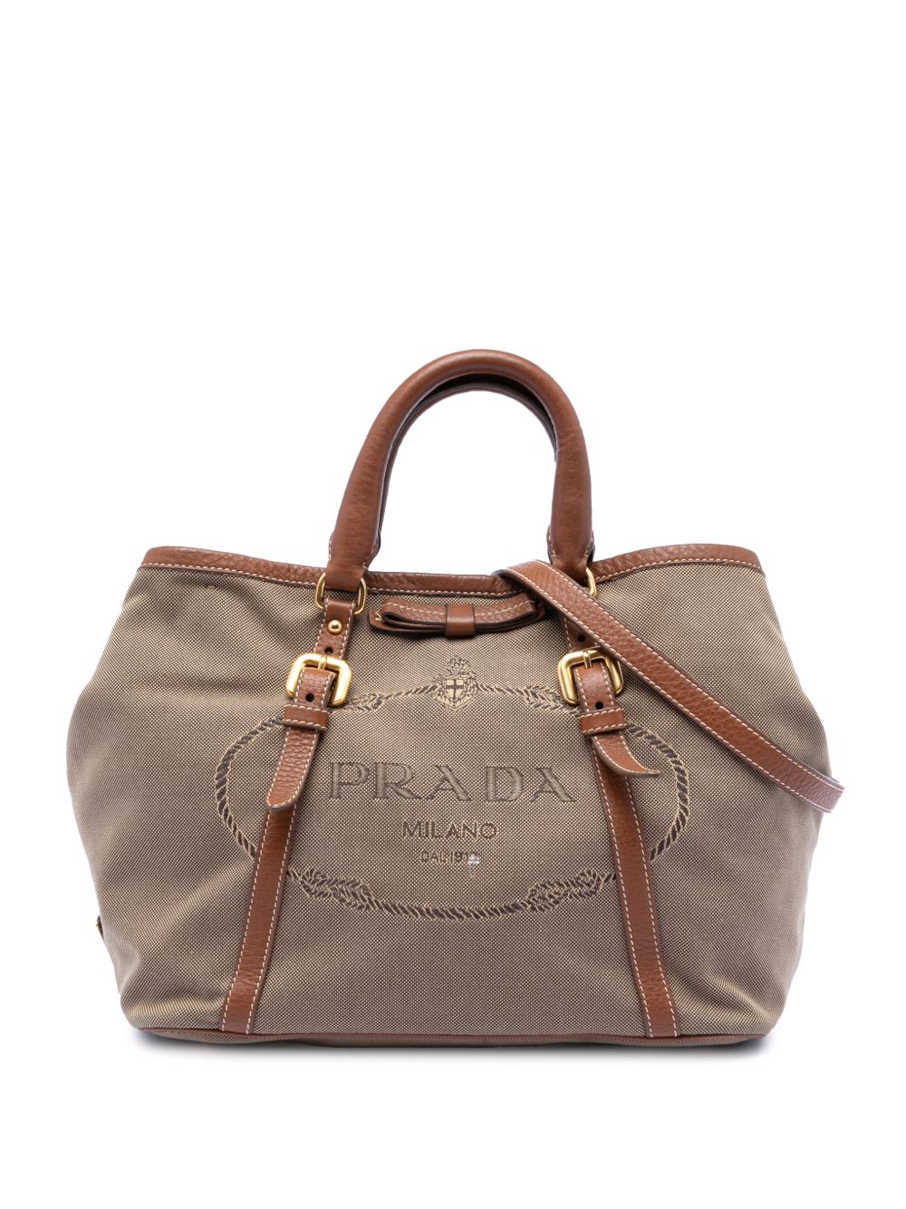 2000-2012 Canvas Canapa Logo Bow satchel