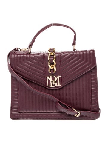 Leather Top Handle Bag