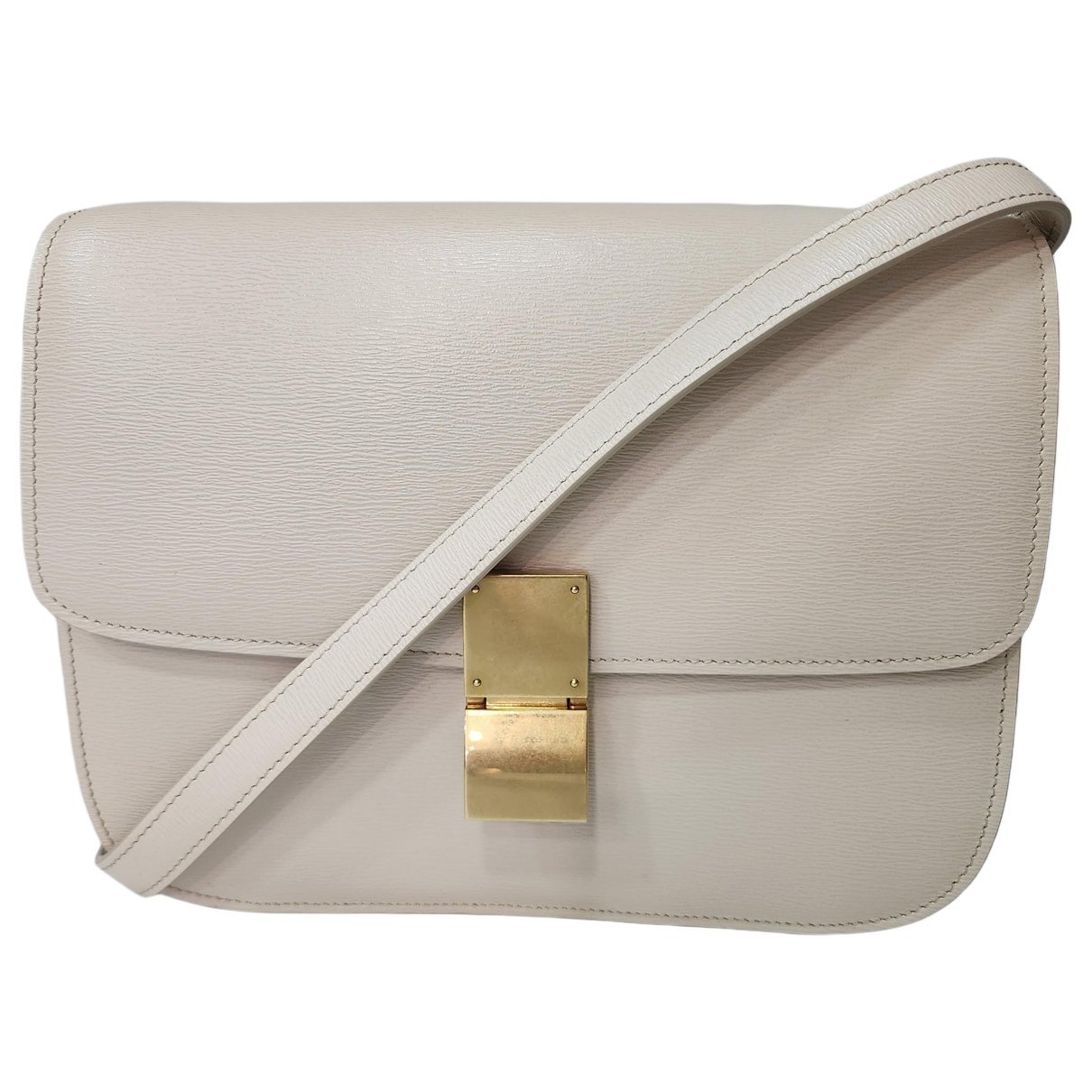 Classic leather crossbody bag