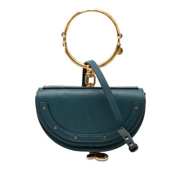 Calf Leather Mini Calfskin Nile Bracelet Satchel, Mini
