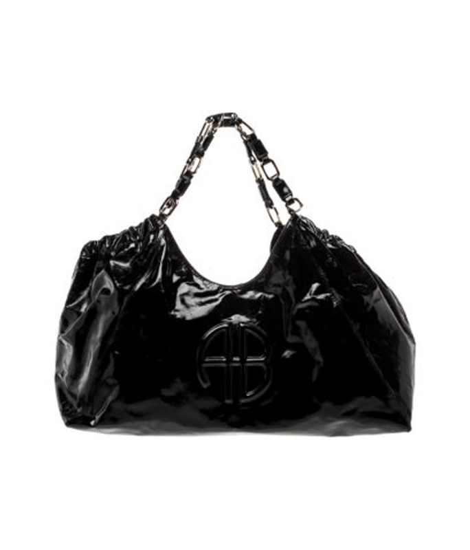 Anine Bing Bing Patent Leather Hobo