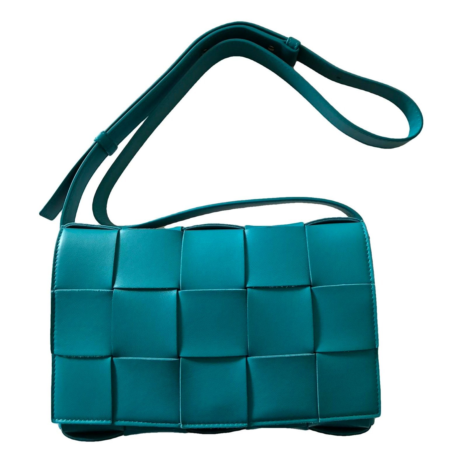 Cassette leather crossbody bag