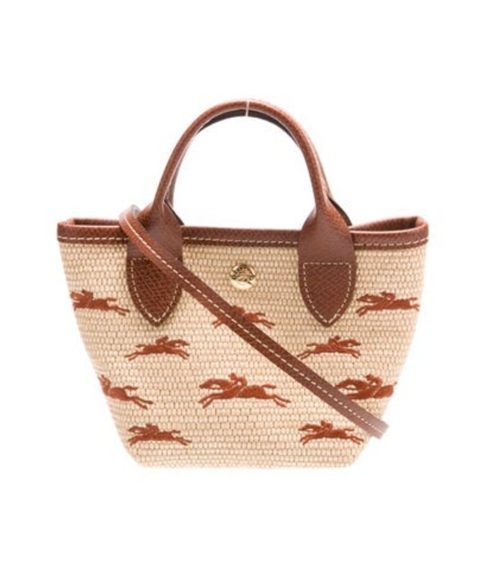 Longchamp Raffia Shoulder Bag