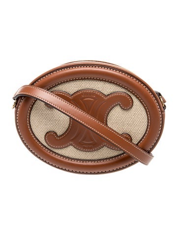 Triomphe Oval Bag w/ Tags