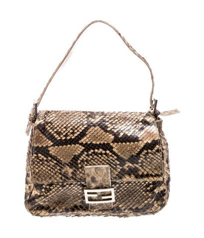 Fendi Python Baguette