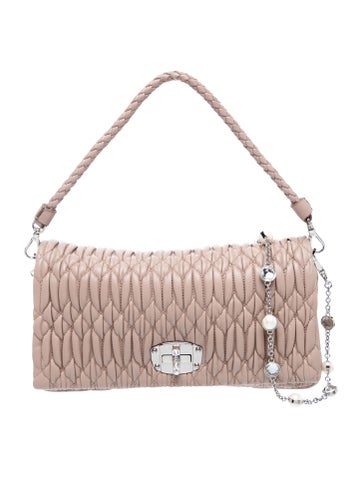 Miu Miu Leather Leather Crossbody Bag