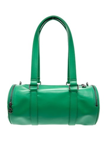 Leather GreenScreen Duffle
