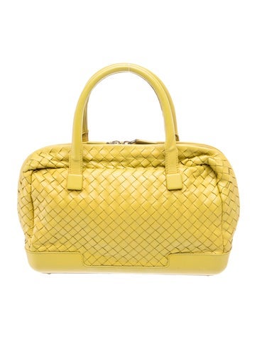 Intrecciato Top Handle Bag Vintage