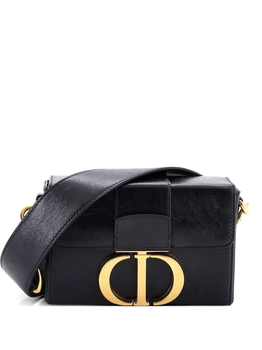 30 Montaigne Box Bag Leather crossbody bag