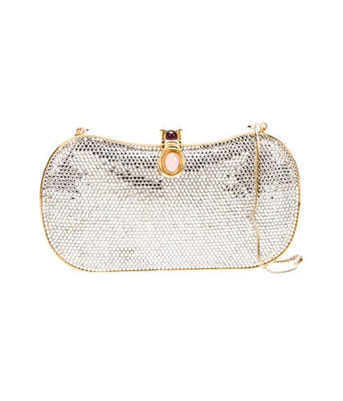 Judith Leiber Leiber Crystal Accent Clutch