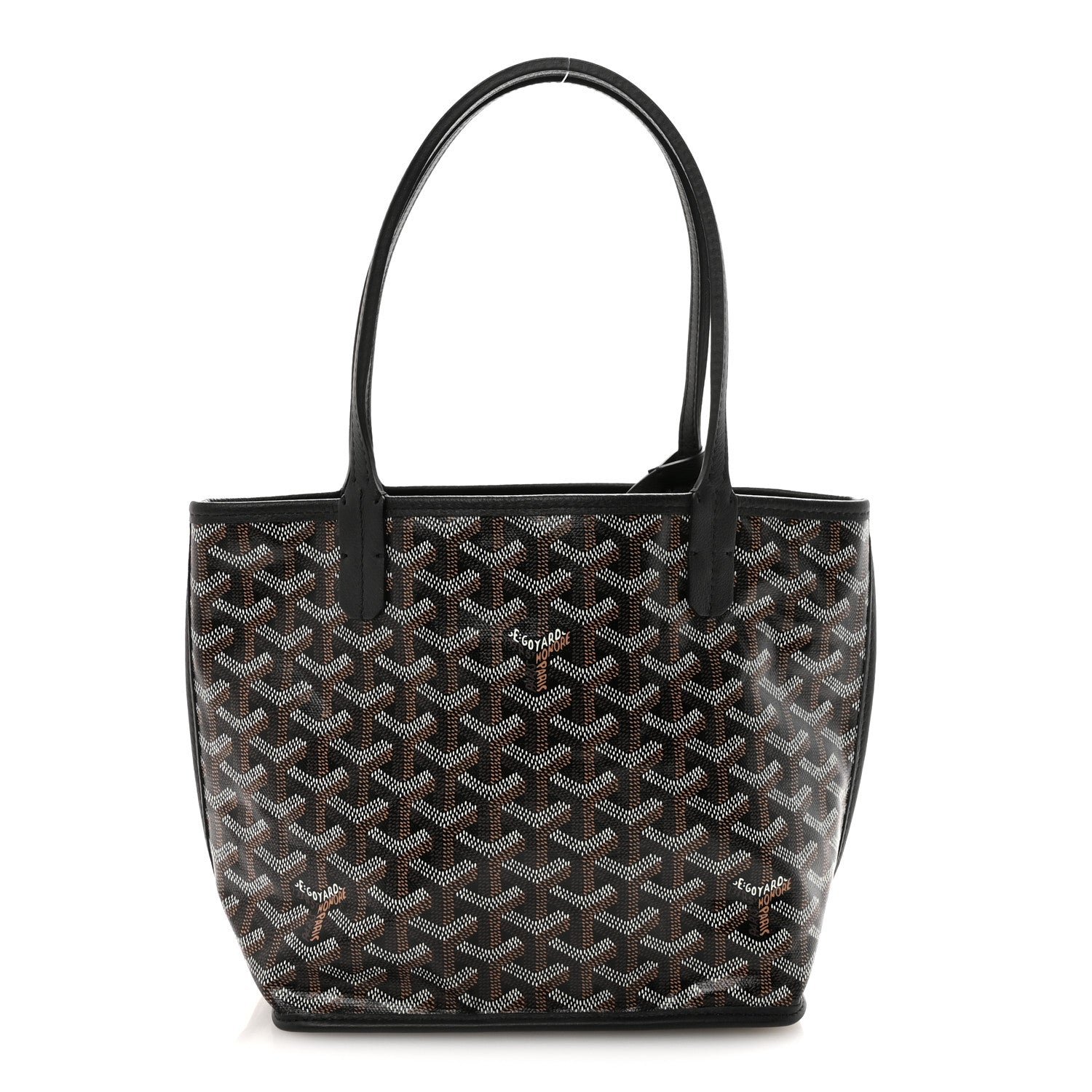 Goyard Goyardine Reversible Mini Anjou Black
