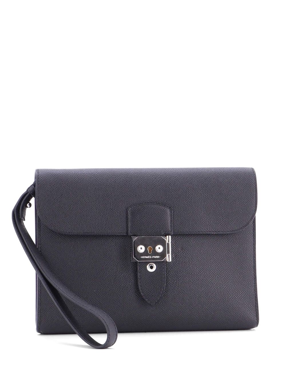 Sac a Depeches Wristlet Pouch Epsom 24 clutch bag