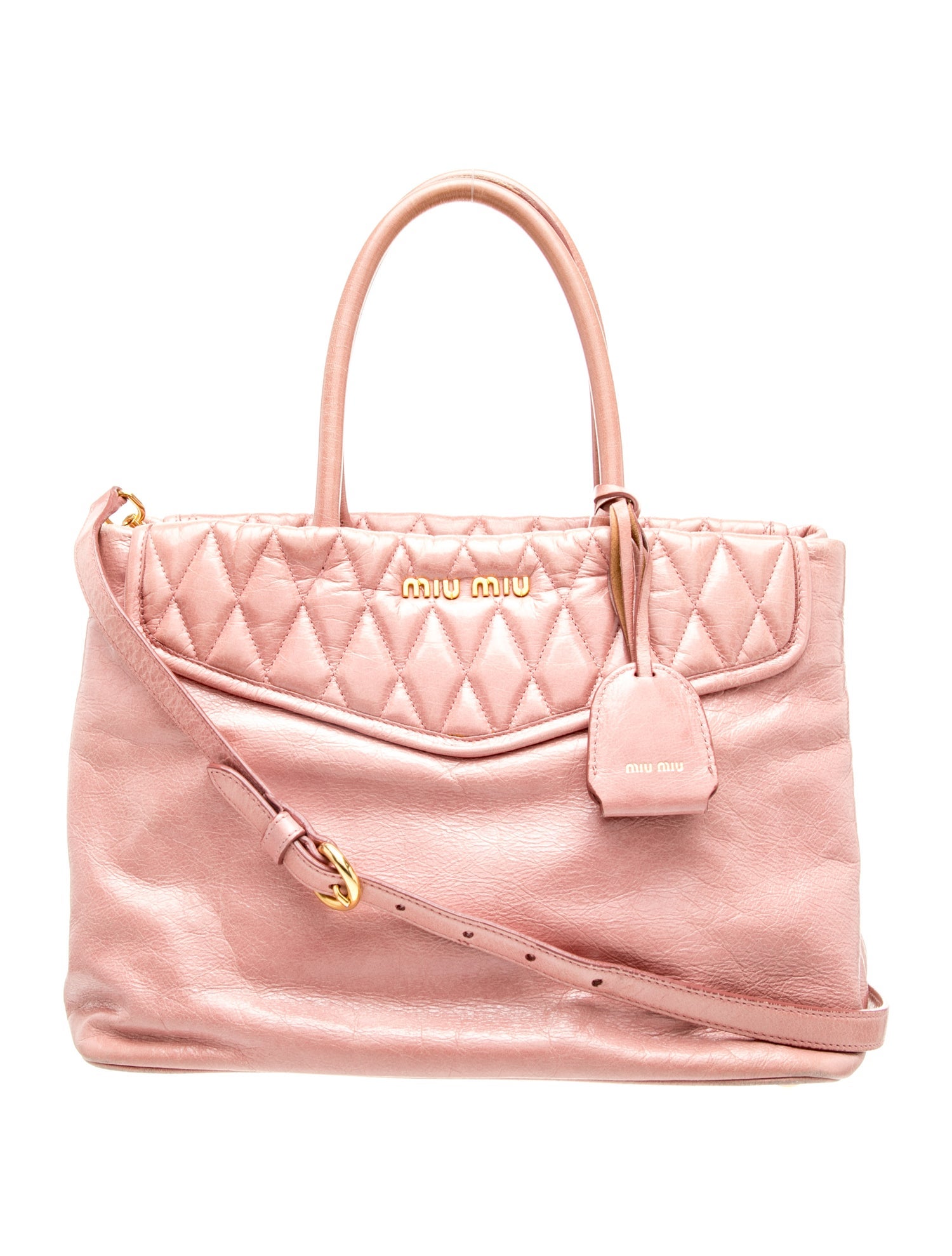Quilted Top Handle Bag