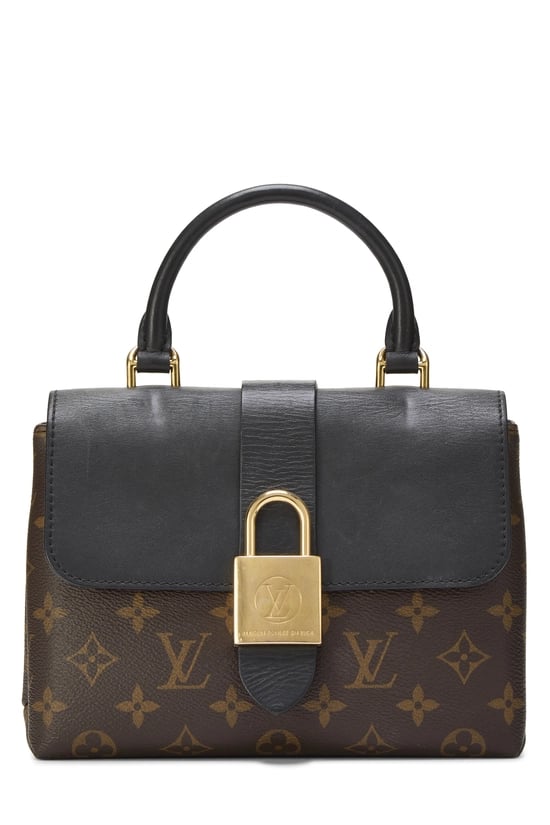 Black Monogram Canvas Locky BB