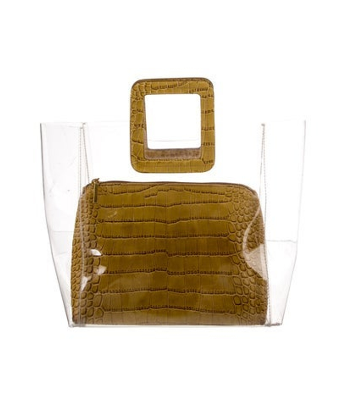 Staud Pvc Top Handle Bag
