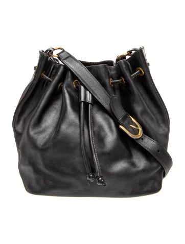 Chloe Leather Bucket Bag