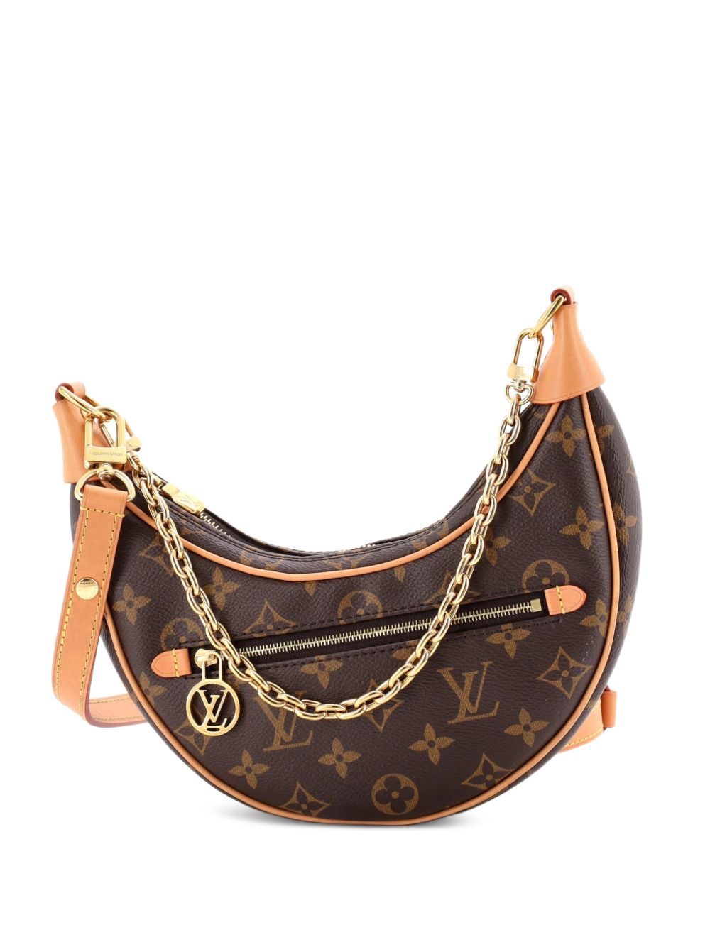 Loop Handbag Monogram Canvas hobo bag