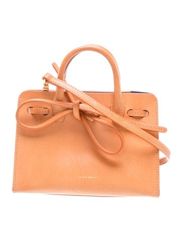 Mansur Gavriel Leather Top Handle Bag