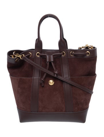 Suede Bucket Bag