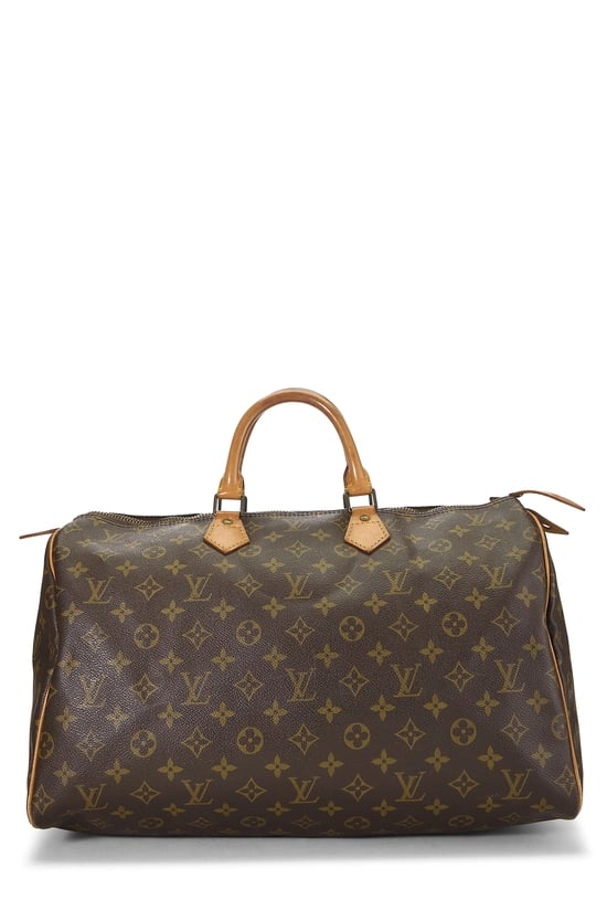 Monogram Canvas Speedy 40