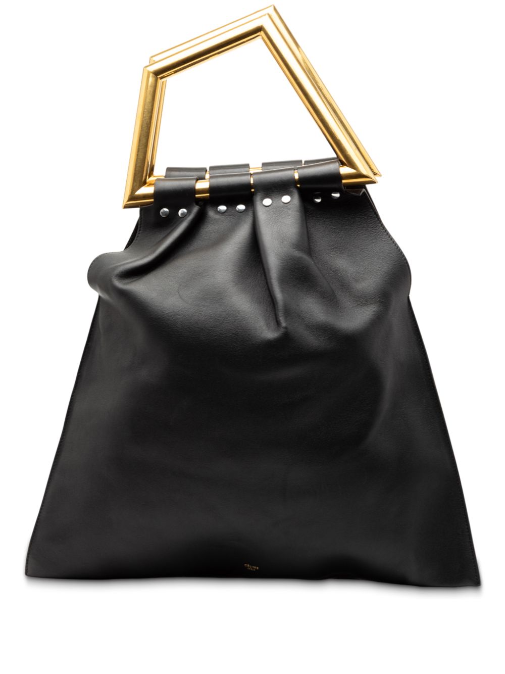 Celine 2014 Leather Open Triangle Sac handbag
