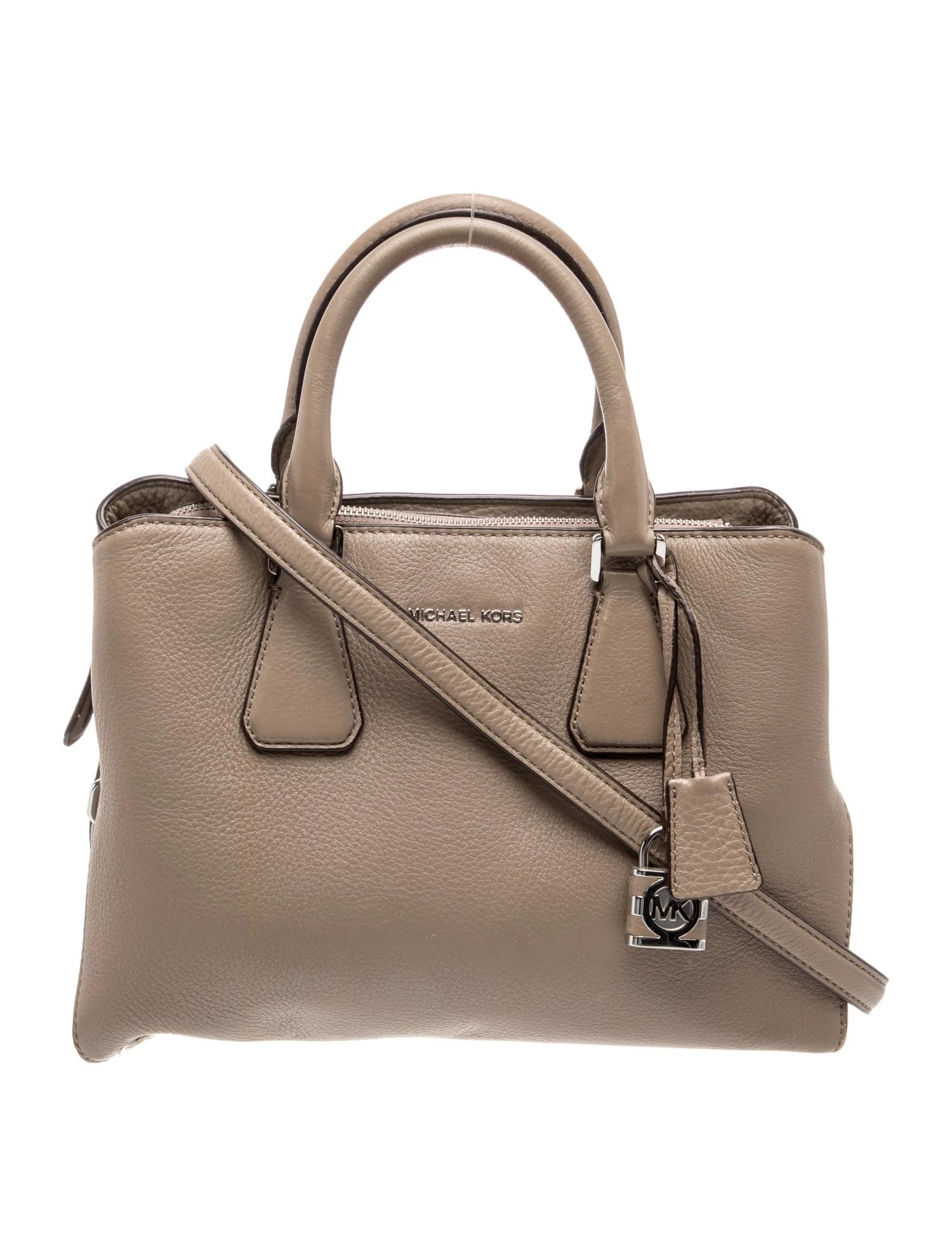 Leather Top Handle Bag