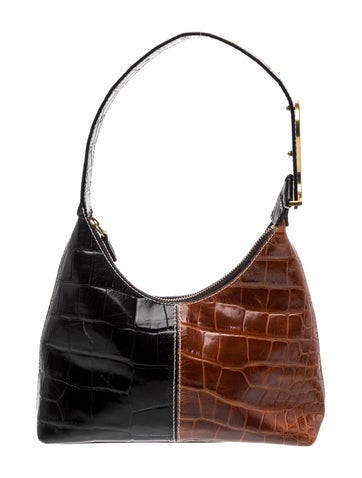 Staud Embossed Leather Scotty Bag
