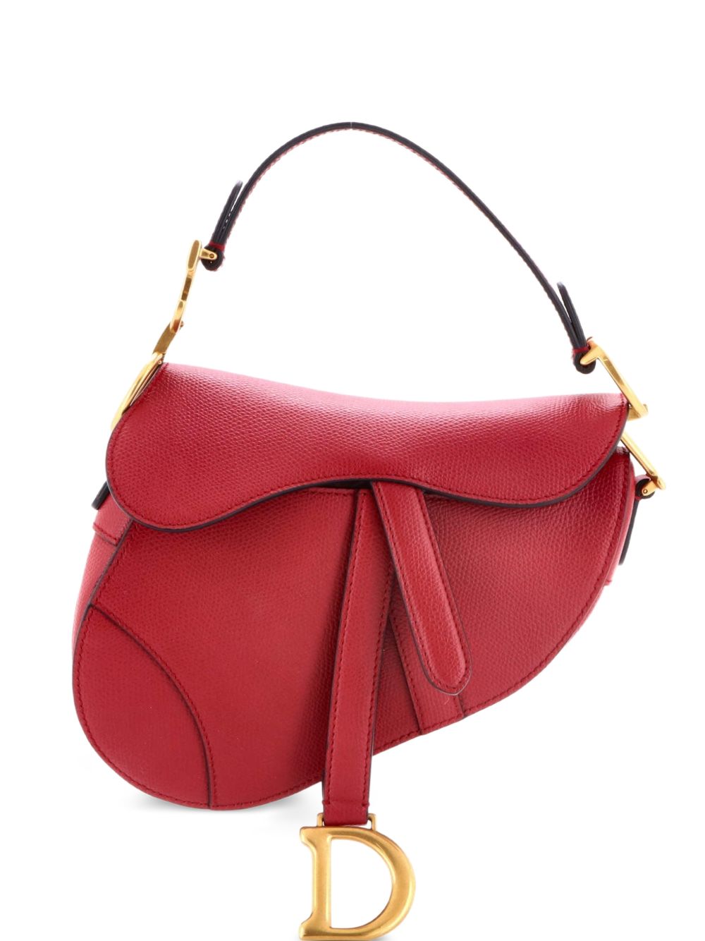 Saddle Handbag Leather Mini shoulder bag