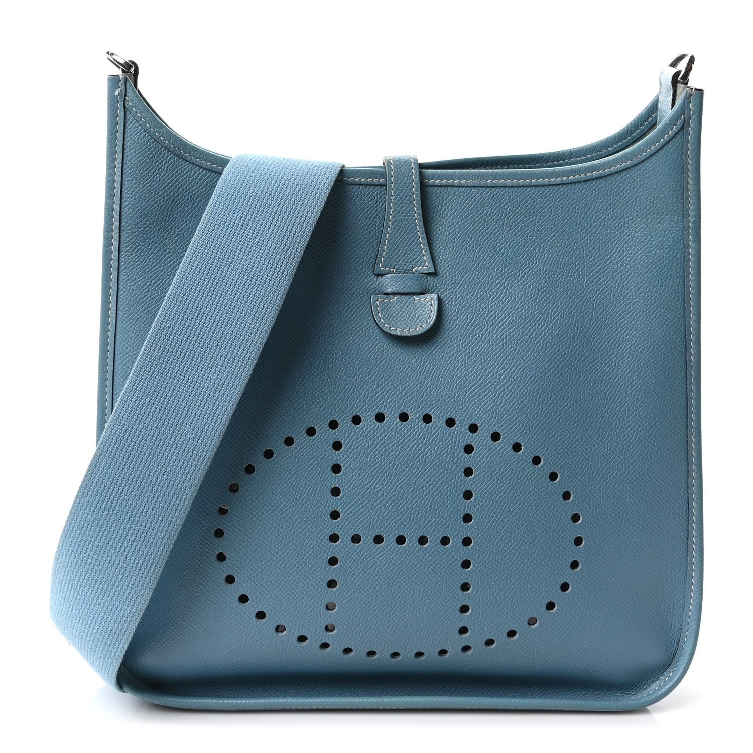 Hermes Epsom Evelyne PM Blue Jean