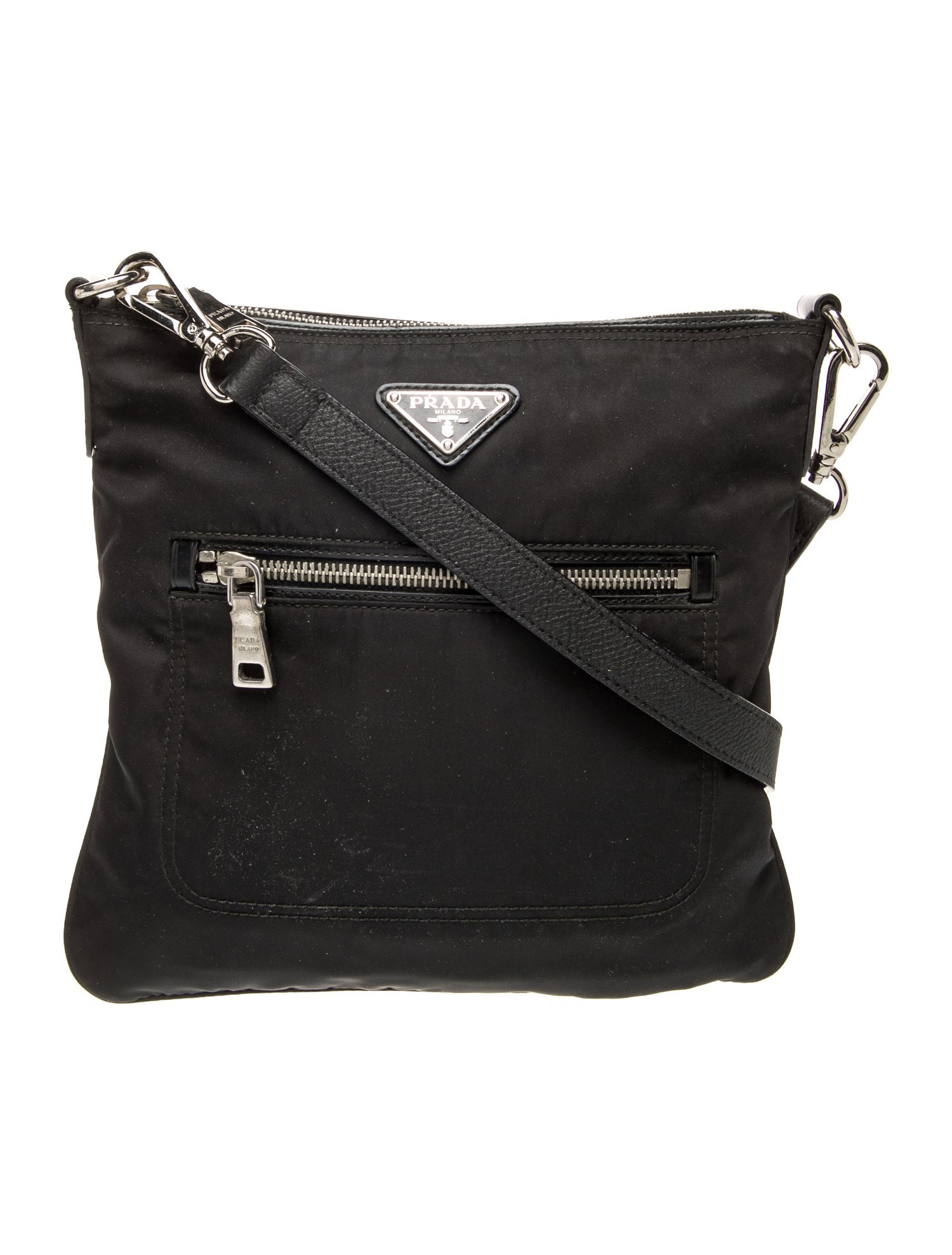 Saffiano Leather Crossbody Bag