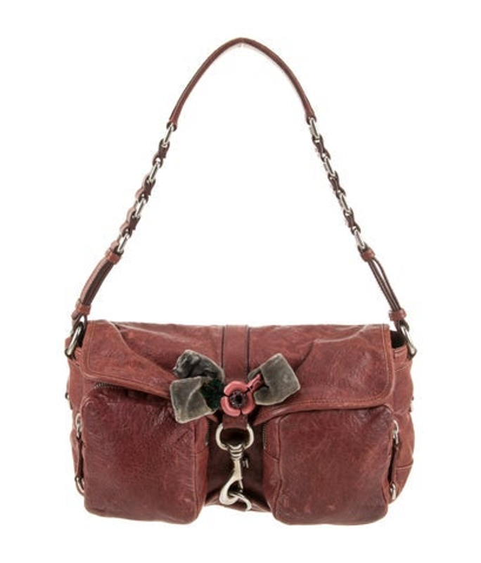 Miu Miu Miu Leather Shoulder Bag