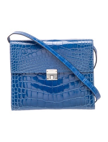 Shiny Alligator Clic 16 Wallet w/ Strap
