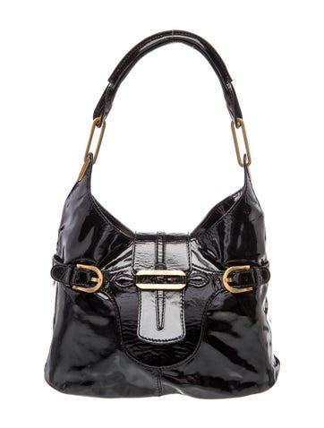 Patent Leather Shoulder Bag