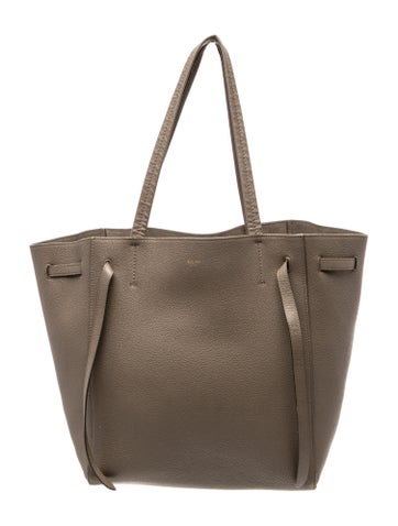 Leather Cabas Phantom w/Belt Small