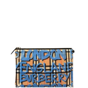 Burberry Canvas Bill Pouch
