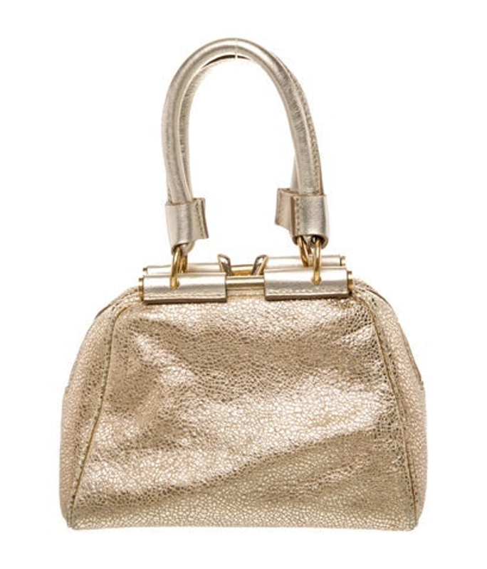 Saint Laurent Saint Laurent Leather Top Handle Bag Vintage