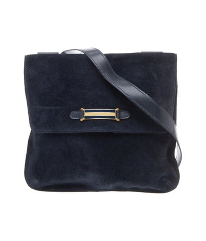 Gucci Suede Shoulder Bag Vintage