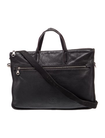 Leather Top Handle Bag