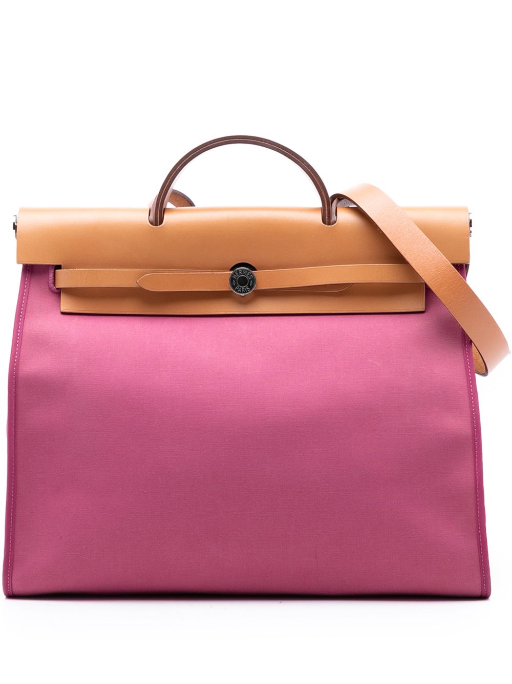 Hermes 2009-2014 Toile Herbag Zip 31 satchel
