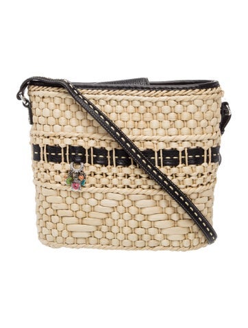 Straw Crossbody Bag