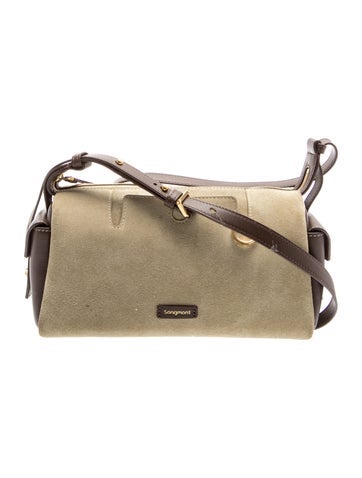 Suede Crossbody Bag
